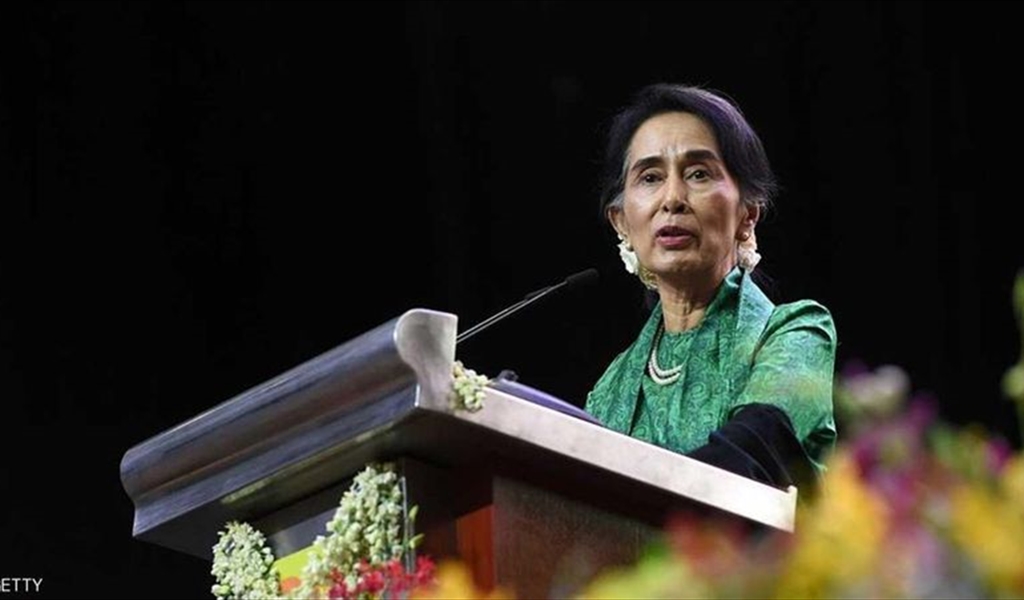 زعيمة ميانمار أونغ سان سو كي