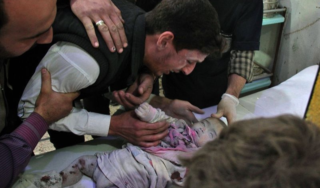 مواجهة بين واشنطن وموسكو حول تقرير خان شيخون