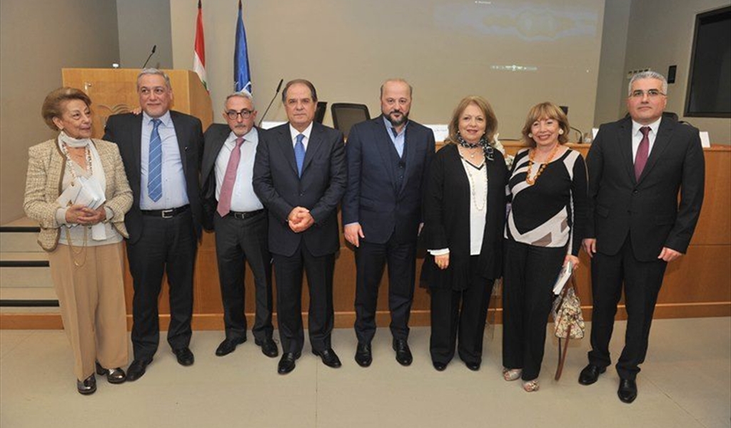 الرياشي في تكريم جميل جبر في الكسليك: البشر هم رمز لبنان ورسالته ودوره النموذجي