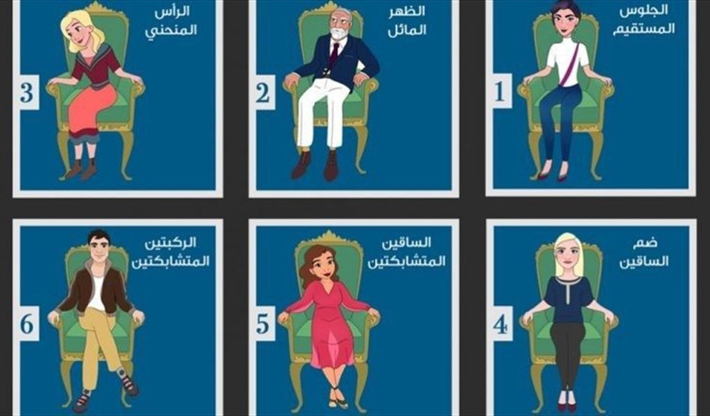 بالصورة.. طريقة جلوسك تكشف أسرار شخصيتك