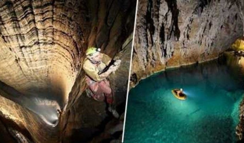 أعمق كهف فى العالم... حياة كاملة تحت الأرض!