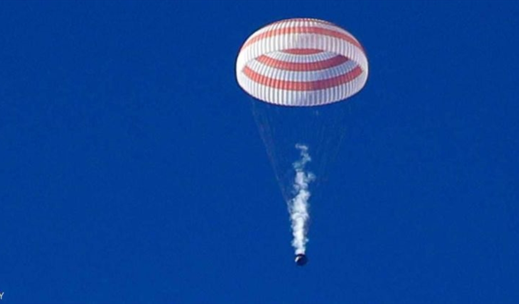 البعثة 55 تعود إلى الأرض بعد 186 يوما