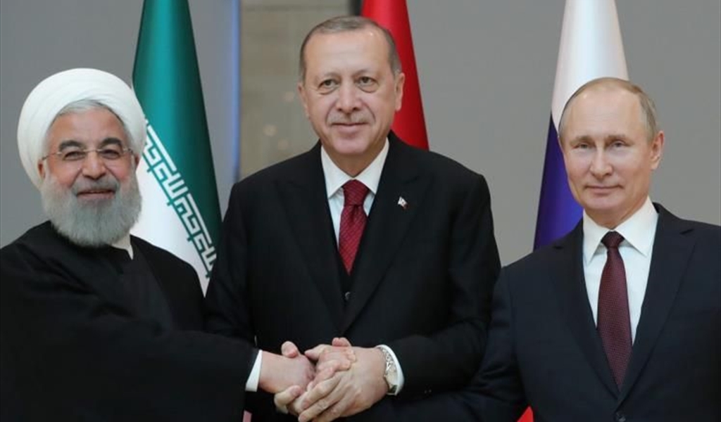 اجتماع في أنقرة بين أردوغان وبوتين وروحاني
