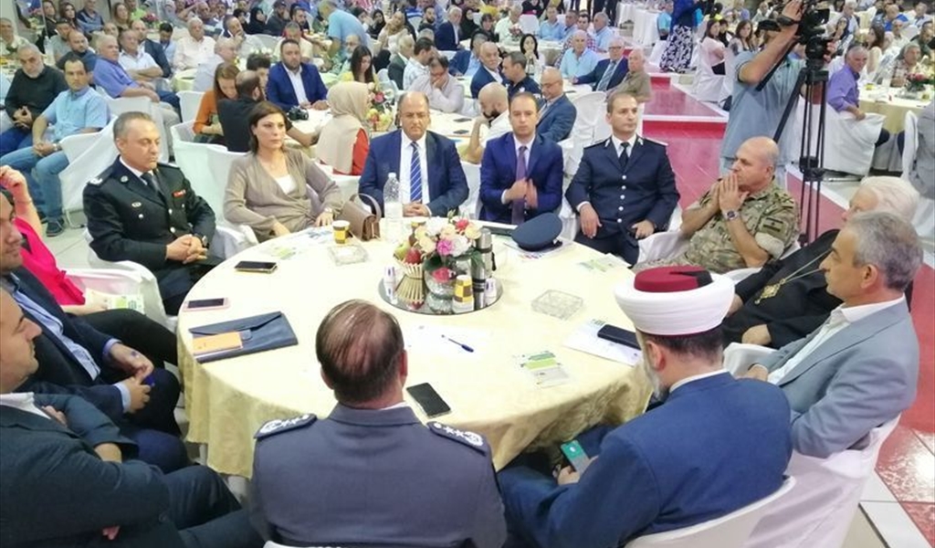 مشاركون في اللقاء الحواري في بعلبك