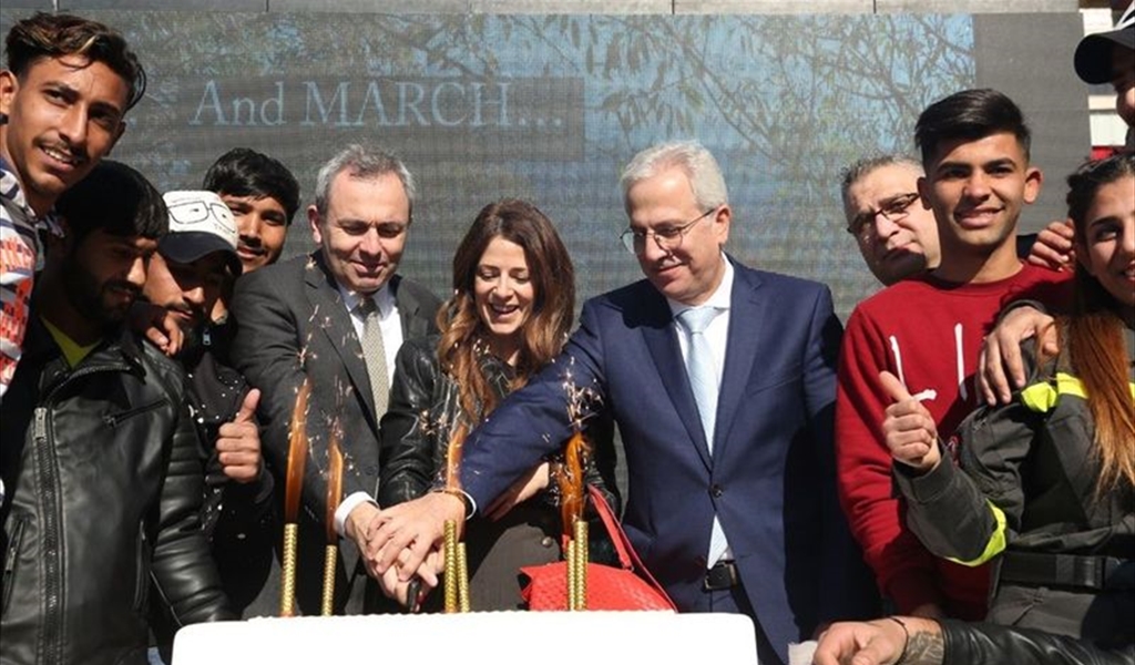 حفل ترميم مركز بيروت الإقليمي للدفاع المدني بحضور رامبلنغ