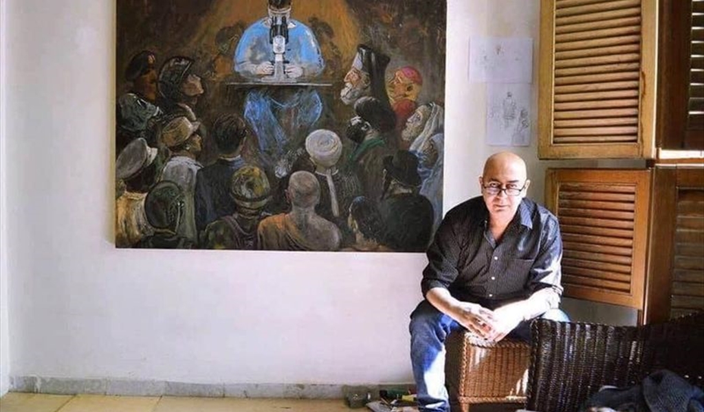 الفنان علي آل تاجر