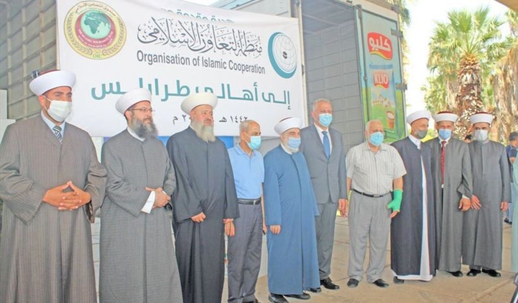 1000 حصة غذائية من منظمة التعاون الاسلامي لأهالي طرابلس