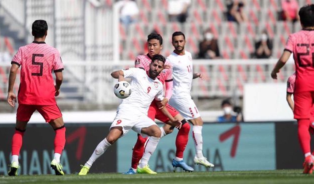 طه ينوه باداء منتخب لبنان امام كوريا الجنوبية