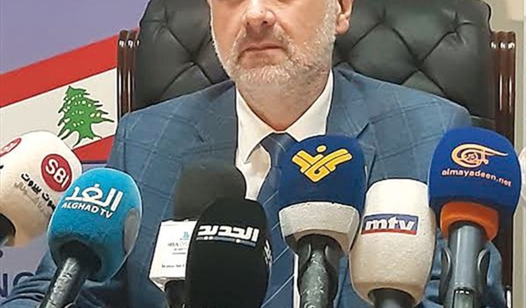 الوزير المولوي خلال مؤتمره الصحفي (محمود يوسف)