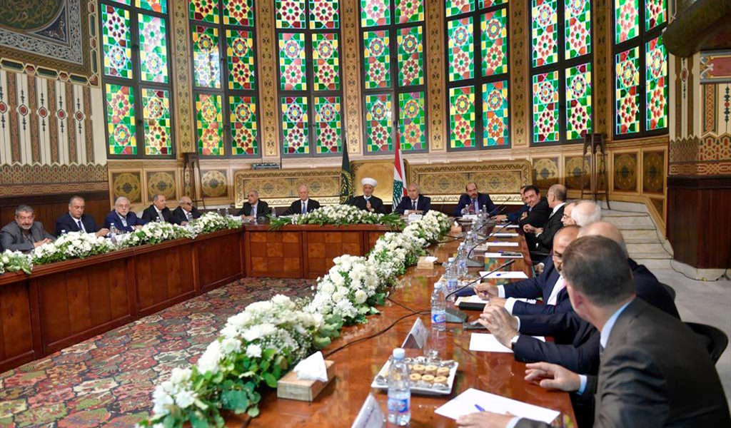 رسائل اجتماع «دار الفتوى» متعدّدة الاتجاهات:  لا يمكن تجاوز المكوّن السُّنّي كشريك أساسي