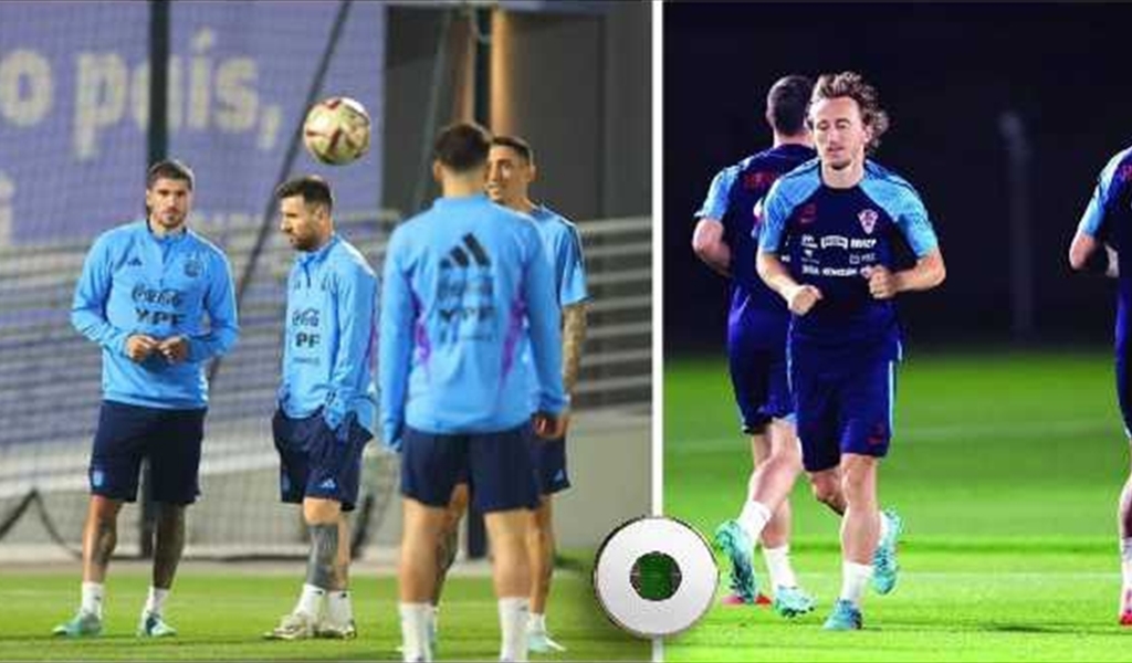 مودريتش وميسي يتحضران للمنازلة الكروية الكبرى في الطريق إلى نهائي كأس العالم