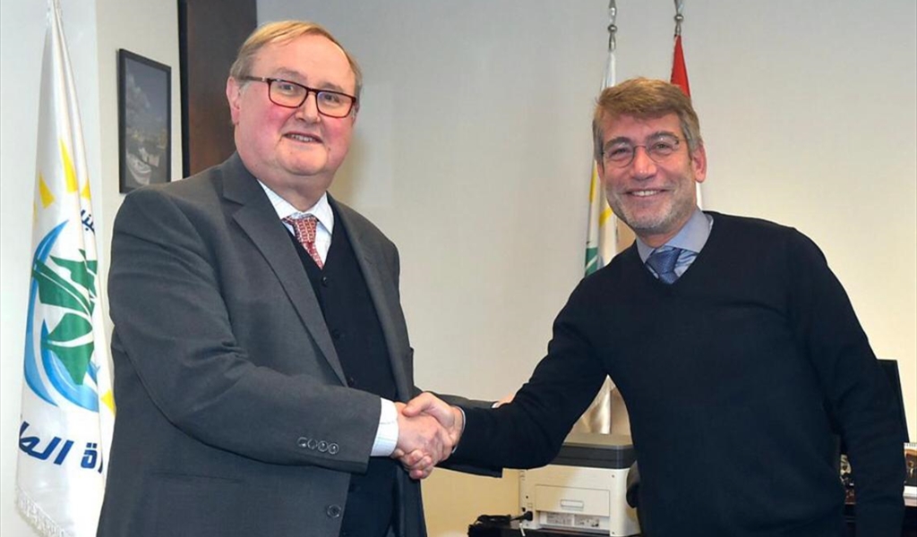 فياض خلال لقائه دوكان