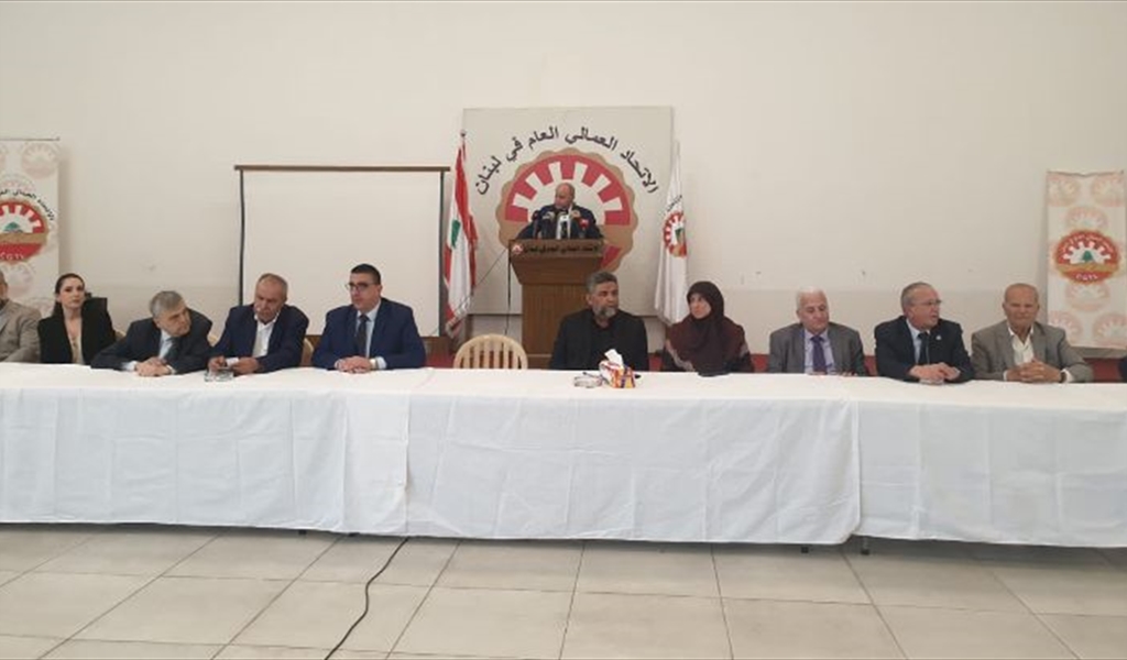 الأسمر متحدثاً بحضور الوزير الحجار