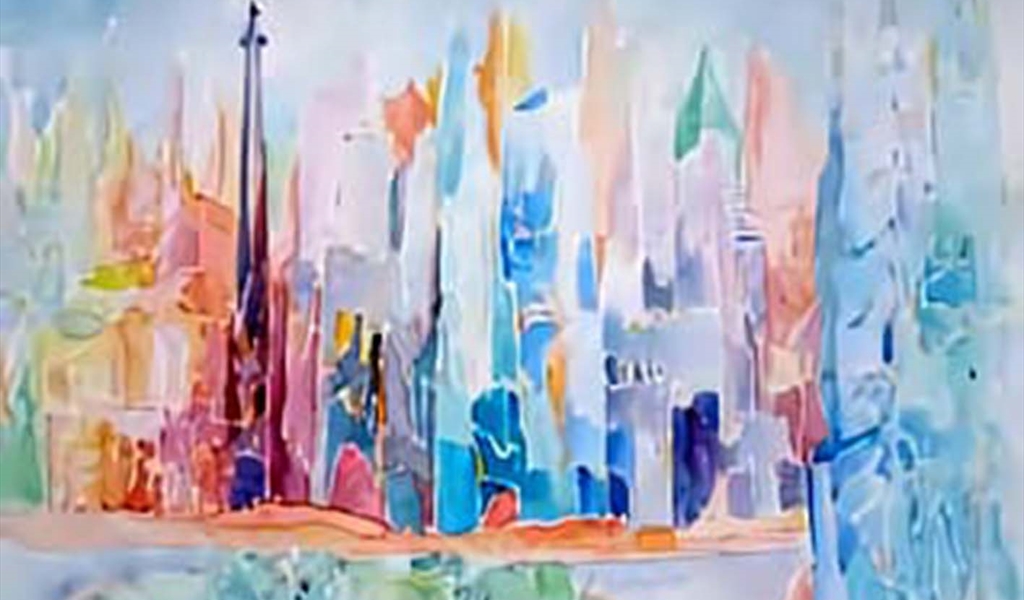 أعمال الفنان التشكيلي مصطفى حيدر أبعاد التراكيب التشكيلية وقوامتها