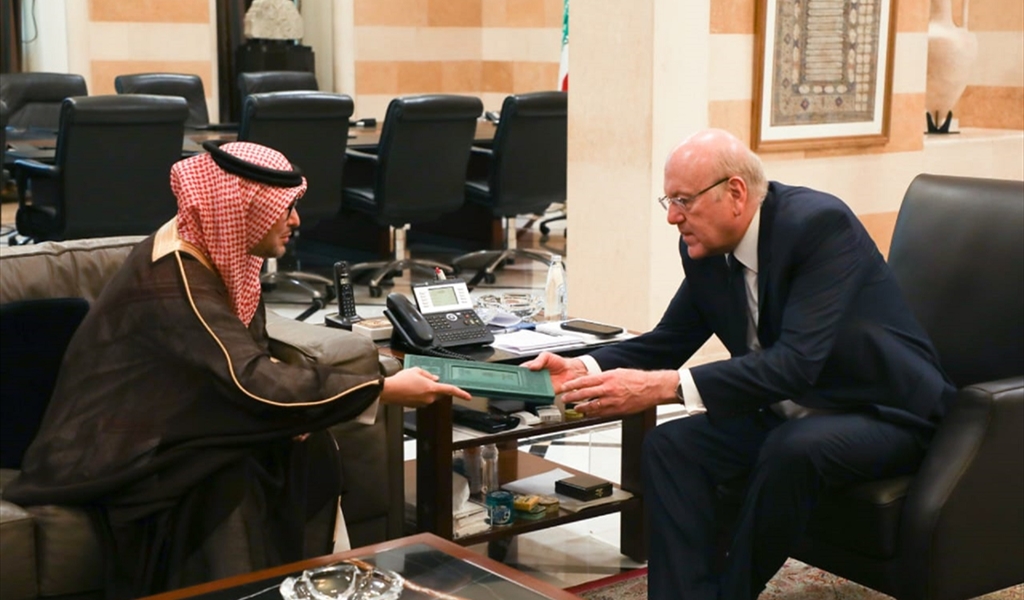 اللقاء بين الرئيس ميقاتي والسفير بخاري (دالاتي ونهرا)