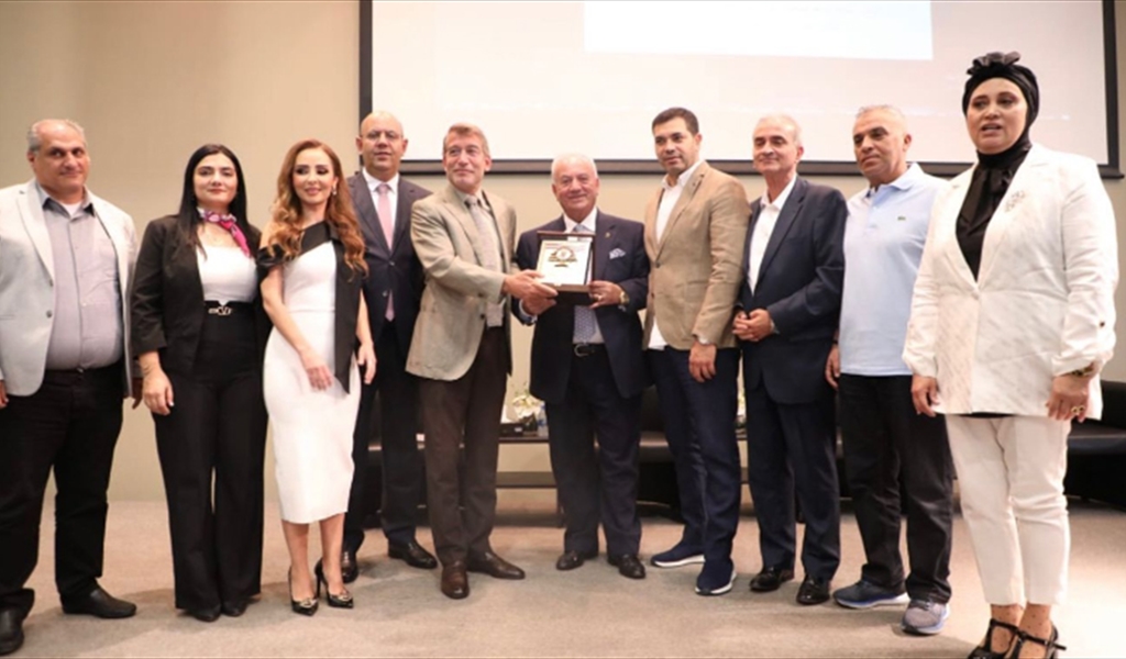 فياض مكرماً في نقابة المهندسين طرابلس