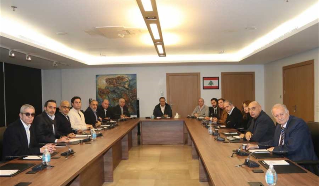 شقير مترئساً اجتماع الهيئات الاقتصادية
