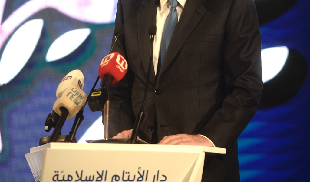 الرئيس ميقاتي يلقي كلمة في إفطار دار الأيتام الإسلامية غروب أمس