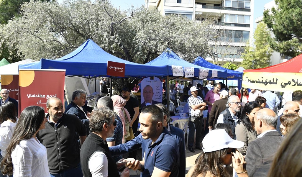 نسبة إقبال كثيفة في انتخابات نقابة المهندسين (محمود يوسف)