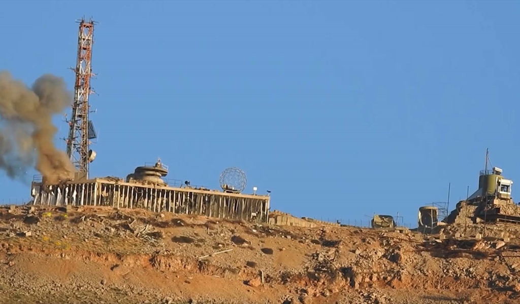 موقع الرادار التجسسي الذي استهدفه حزب الله قرب مسكاف عام