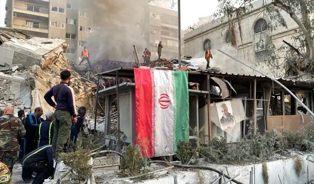 بري والخارجية وسياسيون دانوا إستهداف القنصلية الإيرانية في دمشق