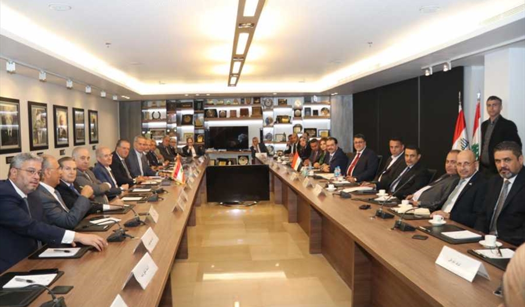 الهيئات الاقتصادية خلال اللقاء الموسع مع الوفد العراقي
