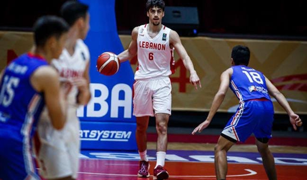 لبنان يفوز على منغوليا بسلة آسيا تحت الـ18 ويعزز حظوظه ببلوغ ربع النهائي..