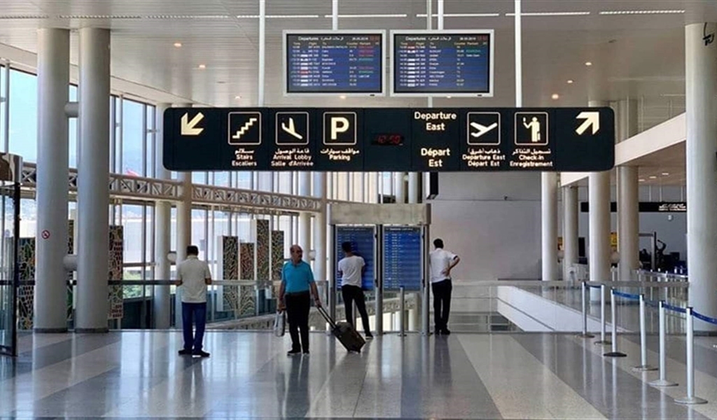 670 ألف راكب استخدموا المطار في آب الفائت