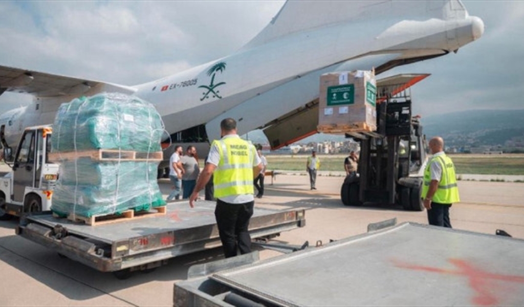 دفعة ثالثة من المساعدات السعودية