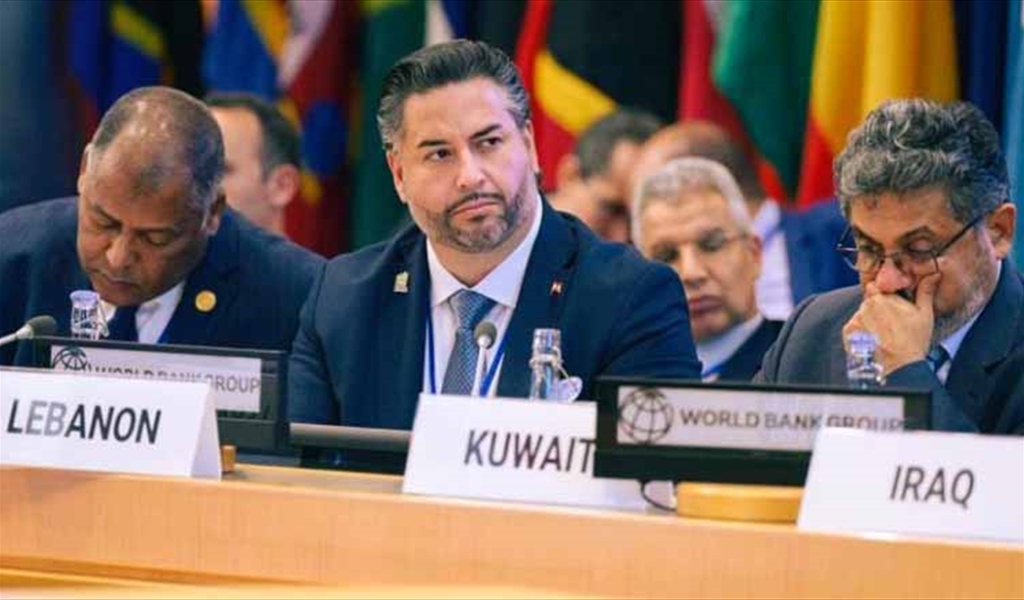 الوزير سلام خلال مشاركته في الاجتماع