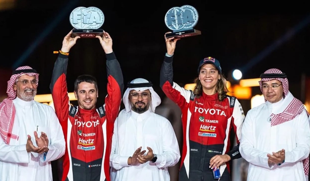 انجاز تاريخي للسعودية عقيل في سباق باها دبي الدولي..