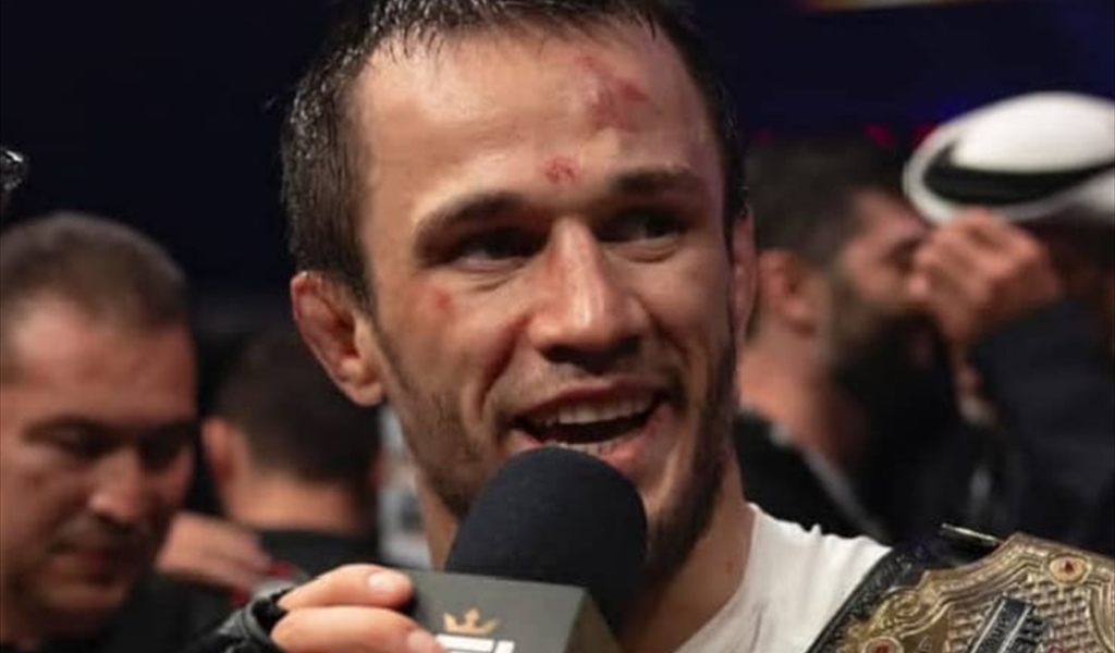 نور محمدوف يكسب النزال الرئيسي لـ"طريق الأبطال إلى دبي"..