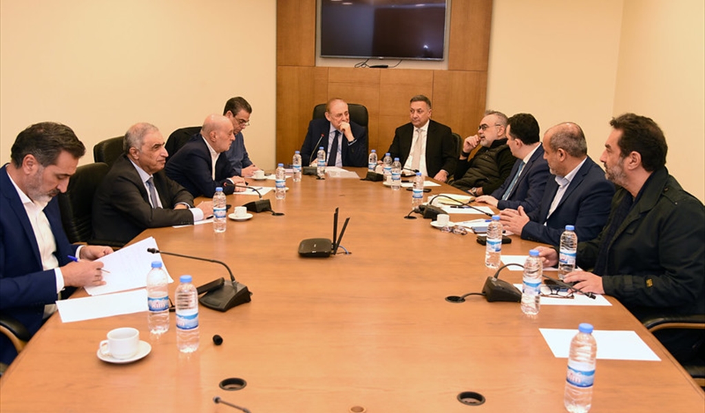 لجنة الاقتصاد النيابية خلال اجتماعها أمس