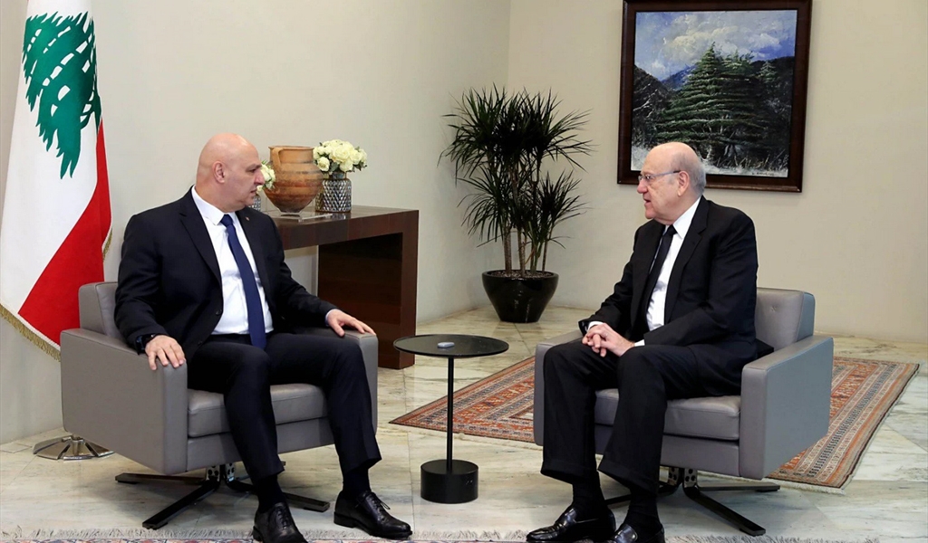 اللقاء بين الرئيسين عون وميقاتي ( محمود يوسف)