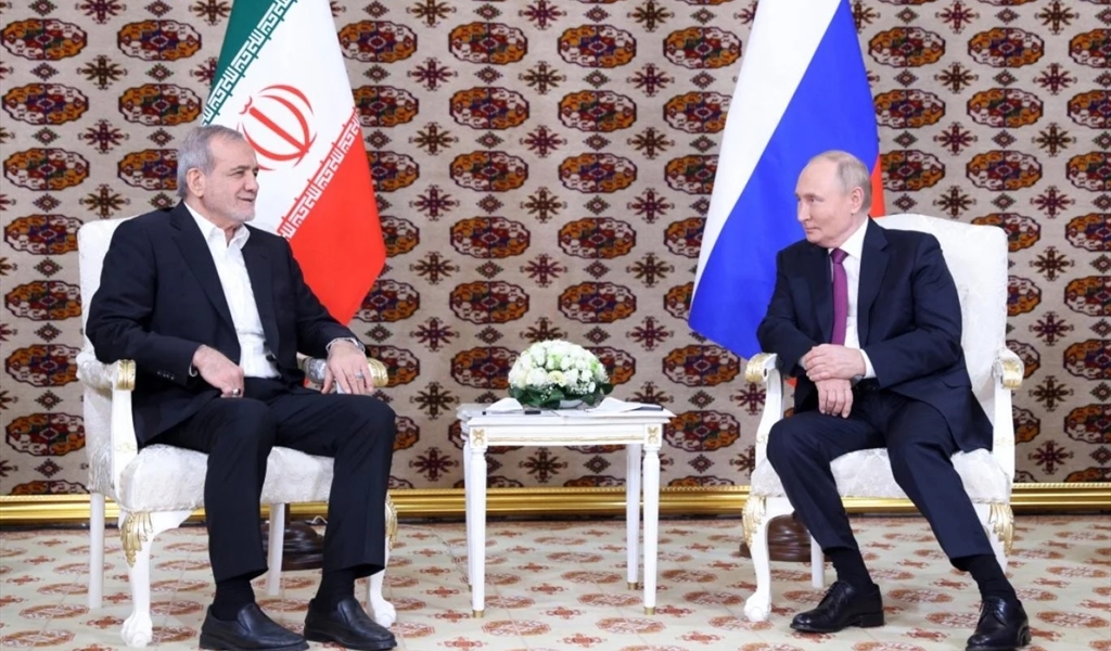 بوتين وبيزشكيان لاتفاق شراكة استراتيجية الجمعة