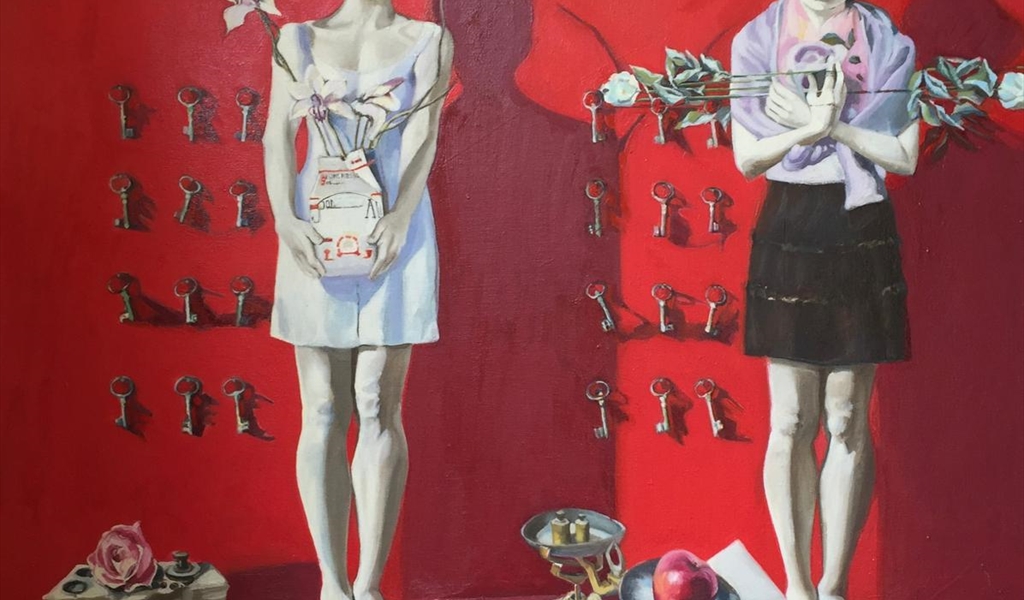 سونيا الرضي ورحلة في عوالم التعبير الفني: من التصويرية إلى التجريدية والكولاج