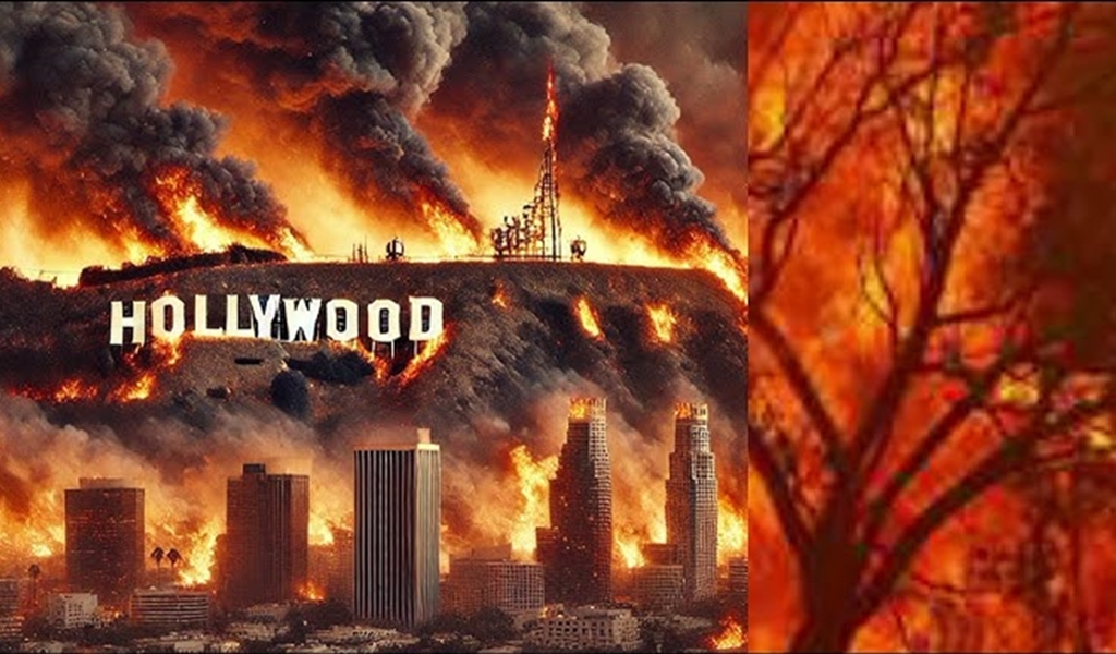 الحرائق تصيب هوليوود في لافتتها وقصورها والأوسكار