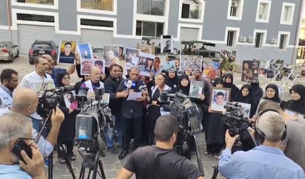 وقفة احتجاجية لأهالي شهداء و جرحى و متضرري إنفجار مرفأ بيروت