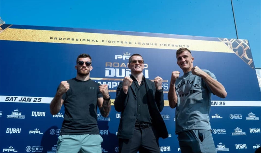 انطلاق فعاليات "أسبوع النزال" لبطولة "طريق الأبطال إلى دبي"..