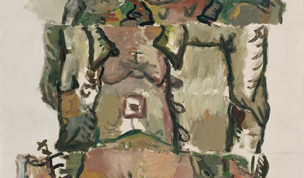 أعمال الفنان جورج باسليتس: تحطّم الحدود بين التفكير الفلسفي والرياضيات والفن