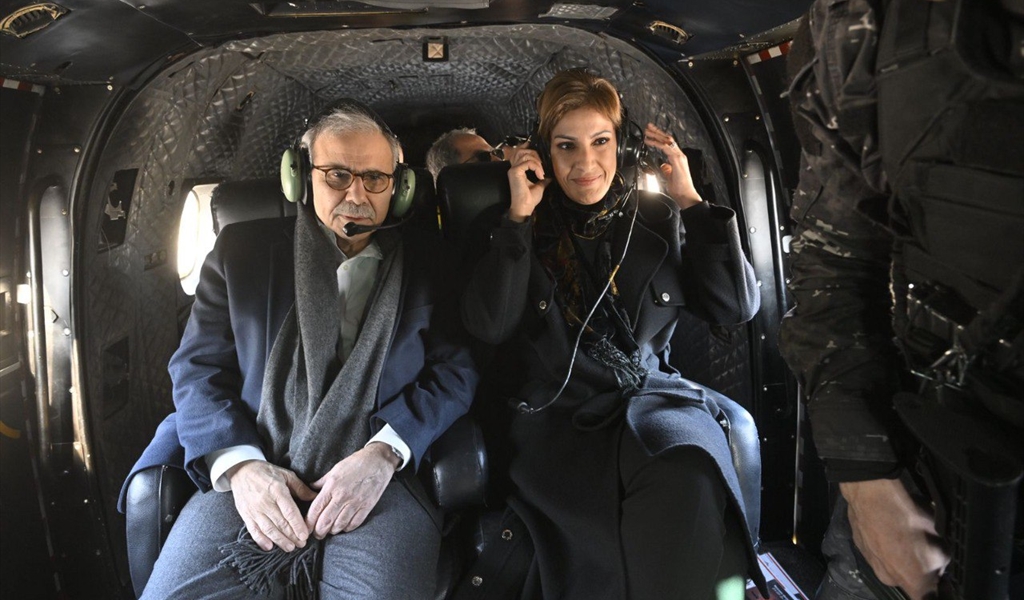 نواف سلام في "الهليكوبتر"