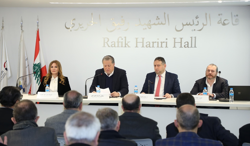 شقير خلال افتتاح الورشة