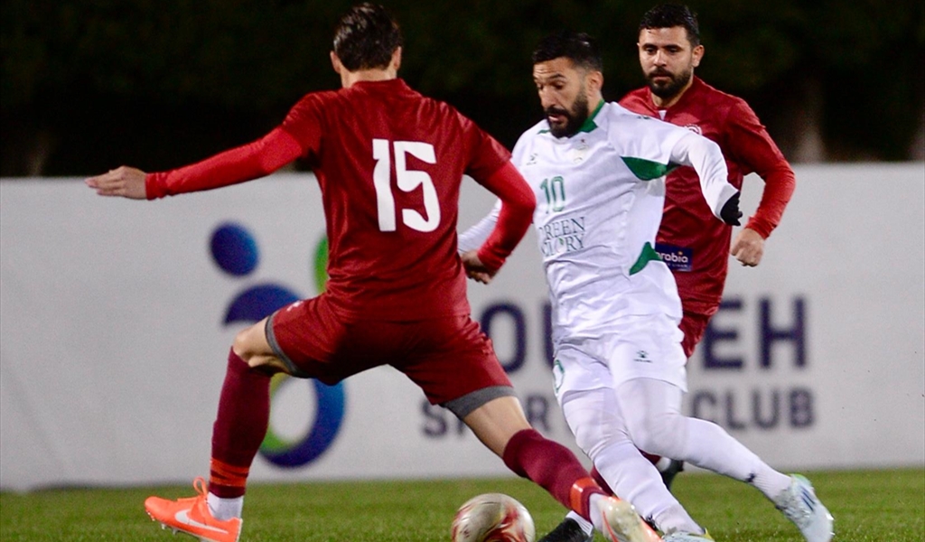 مباراة مشوقة انتهت بفوز الانصار على النجمة