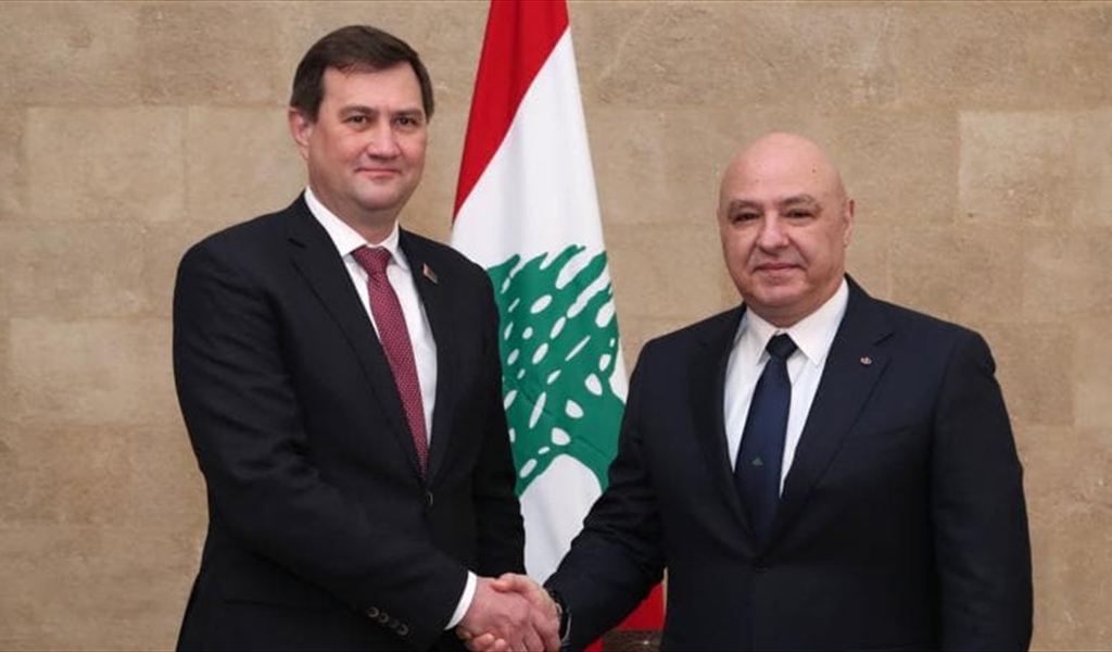 رسالة إلى الرئيس عون... ودعوة لزيارة بيلاروسيا