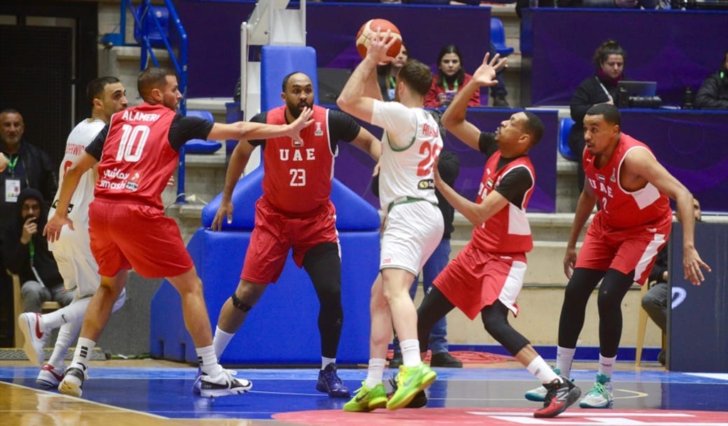 لبنان يتخطى الامارات سلوياً بصعوبة بفارق 3 نقاط..