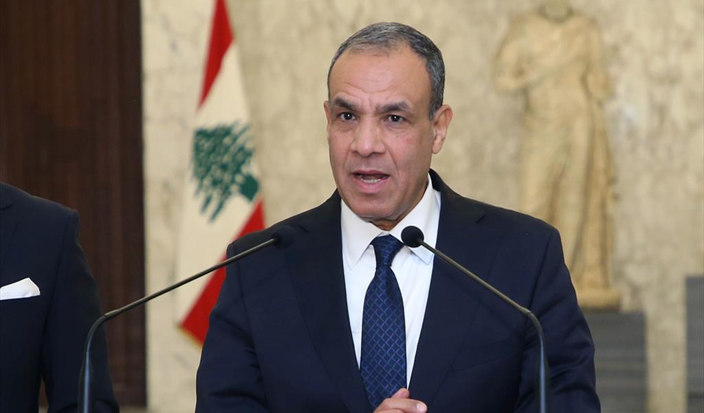 الوزير عبد العاطي يتحدث في بعبدا بعد لقاء رئيس الجمهورية (محمود يوسف)