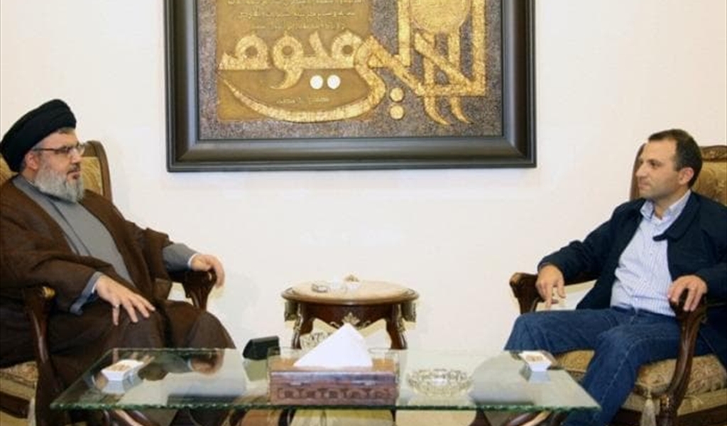 في يوم تشييعه... ماذا قال باسيل لنصرالله؟