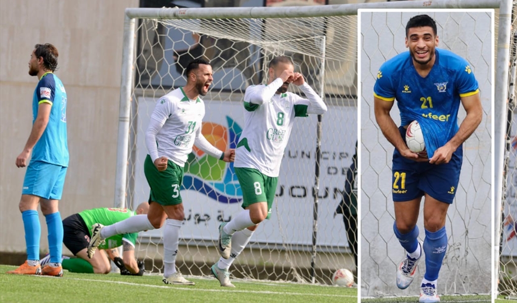 الانصار يحتفظ بصدارته والصفاء يكتسح شباك البرج بهاتريك البطران..