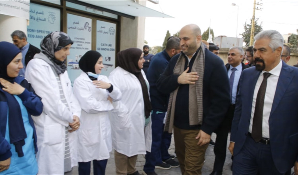 الوزير ناصر الدين خلال الجولة