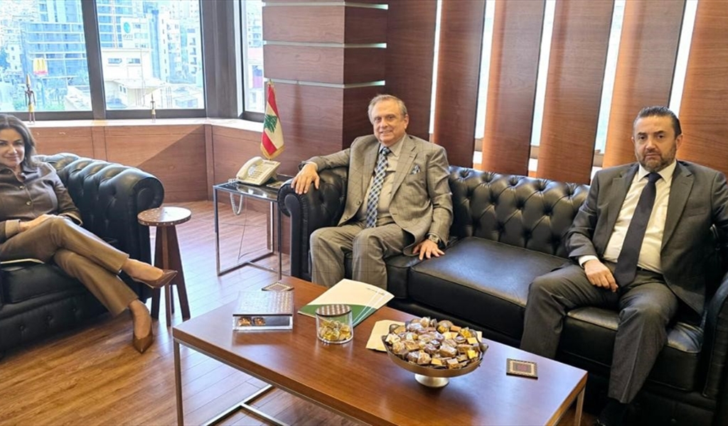 الوزيرة السيّد مستقبلة حبيب